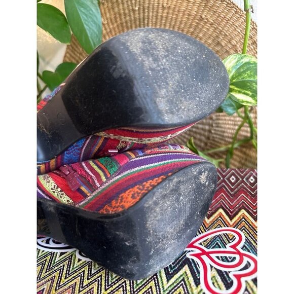 Jayce-5 women’s size 7 colorful boot heels - Picture 8 of 9